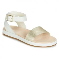 Sandales Soldes Boutique 38 Chaussures Femme Sandales et Nu-pieds Clarks BOTANIC IVY Blanc