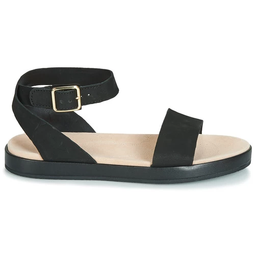 Chaussures Femme Sandales et Nu-pieds Clarks BOTANIC IVY Noir 2 Chaussures Femme Sandales et Nu-pieds Clarks BOTANIC IVY Noir – Image 2