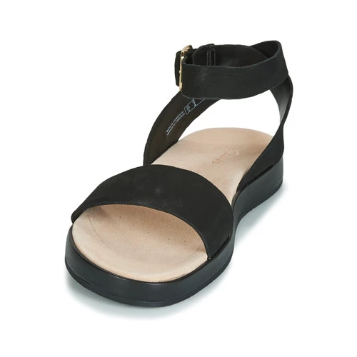 Chaussures Femme Sandales et Nu-pieds Clarks BOTANIC IVY Noir 3 Chaussures Femme Sandales et Nu-pieds Clarks BOTANIC IVY Noir – Image 3