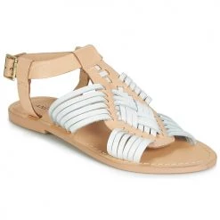 Chaussures Femme Sandales et Nu-pieds André NIRVANA Blanc