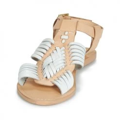 Chaussures Femme Sandales et Nu-pieds André NIRVANA Blanc 8 Chaussures Femme Sandales et Nu-pieds André NIRVANA Blanc -Sandales Soldes Boutique 10608987 500 C