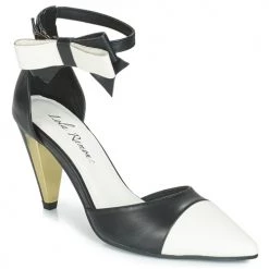 Chaussures Femme Sandales et Nu-pieds Lola Ramona RAMONA Noir / Blanc