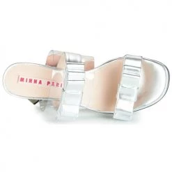 Chaussures Femme Sandales et Nu-pieds Minna Parikka FELIZ Argenté -Sandales Soldes Boutique 10856251 500 F