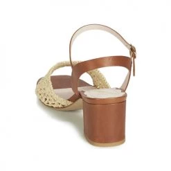 Chaussures Femme Sandales et Nu-pieds Miss L'Fire MIRO Marron -Sandales Soldes Boutique 10862297 500 E