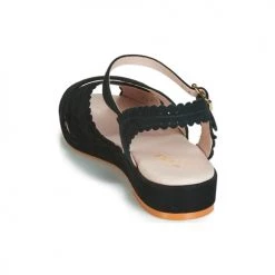 Chaussures Femme Sandales et Nu-pieds Miss L'Fire BRIGITTE Noir -Sandales Soldes Boutique 10862300 500 E