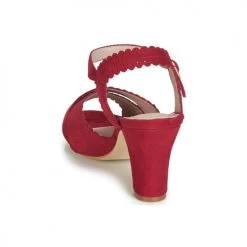 Chaussures Femme Sandales et Nu-pieds Miss L'Fire BEATRIZ Rouge -Sandales Soldes Boutique 10862302 500 E