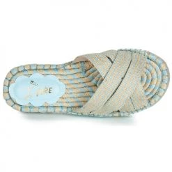 Chaussures Femme Sandales et Nu-pieds Miss L'Fire BOHEME Beige -Sandales Soldes Boutique 10862310 500 F