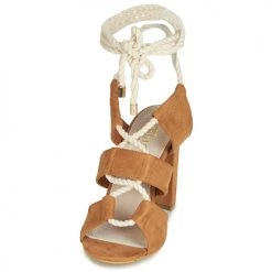 Chaussures Femme Sandales et Nu-pieds Cassis Côte d'Azur DON Marron -Sandales Soldes Boutique 11088069 500 C