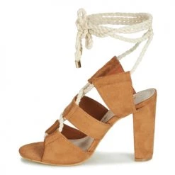 Chaussures Femme Sandales et Nu-pieds Cassis Côte d'Azur DON Marron -Sandales Soldes Boutique 11088069 500 D