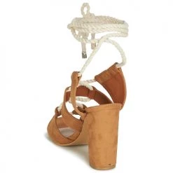 Chaussures Femme Sandales et Nu-pieds Cassis Côte d'Azur DON Marron -Sandales Soldes Boutique 11088069 500 E