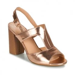 Chaussures Femme Sandales et Nu-pieds Moony Mood JALILIA Bronze