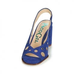 Chaussures Femme Sandales et Nu-pieds Paco Gil BALI Bleu -Sandales Soldes Boutique 11306014 500 C