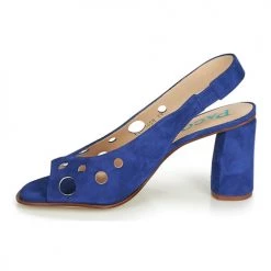 Chaussures Femme Sandales et Nu-pieds Paco Gil BALI Bleu -Sandales Soldes Boutique 11306014 500 D