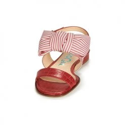 Chaussures Femme Sandales et Nu-pieds Paco Gil BOMBAY Rouge -Sandales Soldes Boutique 11306016 500 C