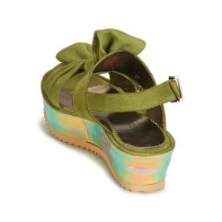 Chaussures Femme Sandales et Nu-pieds Papucei CONDE Vert -Sandales Soldes Boutique 11329486 500 E