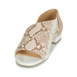 Chaussures Femme Sandales et Nu-pieds Geox D WISTREY SANDALO Beige / Ecaille -Sandales Soldes Boutique 11332274 500 C