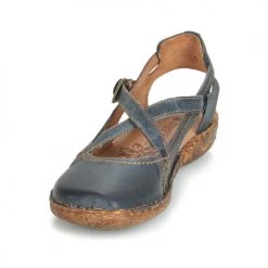 Chaussures Femme Sandales et Nu-pieds Josef Seibel ROSALIE 13 Bleu -Sandales Soldes Boutique 11337468 500 C