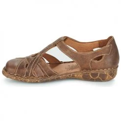 Chaussures Femme Sandales et Nu-pieds Josef Seibel ROSALIE 29 Marron -Sandales Soldes Boutique 11337472 500 D
