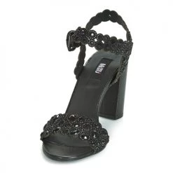 Chaussures Femme Sandales et Nu-pieds Mimmu 567Z14 Noir -Sandales Soldes Boutique 11338012 500 C