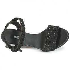 Chaussures Femme Sandales et Nu-pieds Mimmu 567Z14 Noir -Sandales Soldes Boutique 11338012 500 F