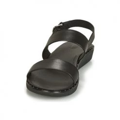 Chaussures Femme Sandales et Nu-pieds FitFlop BARRA Noir -Sandales Soldes Boutique 11341501 500 C