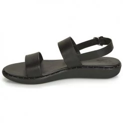Chaussures Femme Sandales et Nu-pieds FitFlop BARRA Noir -Sandales Soldes Boutique 11341501 500 D