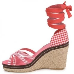 Chaussures Femme Sandales et Nu-pieds StylistClick ANGELA Rouge -Sandales Soldes Boutique 117967 500 D