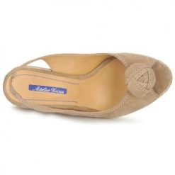 Chaussures Femme Sandales et Nu-pieds Atelier Voisin ALIX Taupe -Sandales Soldes Boutique 118254 500 F