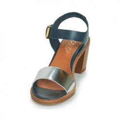 Chaussures Femme Sandales et Nu-pieds Casual Attitude JALAYEVE Bleu / Argenté -Sandales Soldes Boutique 11914520 500 C
