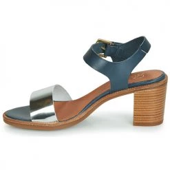 Chaussures Femme Sandales et Nu-pieds Casual Attitude JALAYEVE Bleu / Argenté -Sandales Soldes Boutique 11914520 500 D