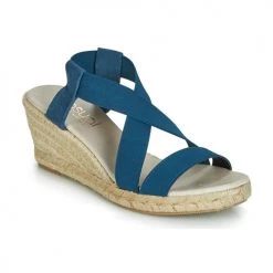 Chaussures Femme Sandales et Nu-pieds Casual Attitude JALAYEBE Bleu