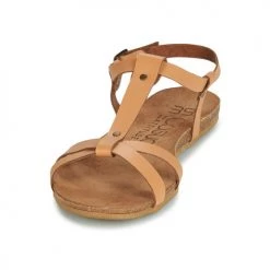 Chaussures Femme Sandales et Nu-pieds Casual Attitude JALIYAXE Camel -Sandales Soldes Boutique 11914552 500 C