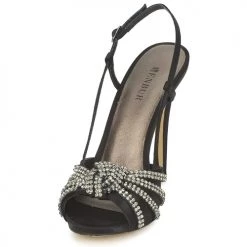 Chaussures Femme Sandales et Nu-pieds Menbur ACER Noir -Sandales Soldes Boutique 119691 500 C