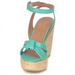 Chaussures Femme Sandales et Nu-pieds Robert Clergerie DEBA Pacifique / Naturel -Sandales Soldes Boutique 120248 500 C