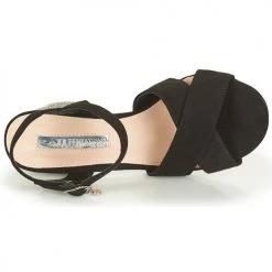 Chaussures Femme Sandales et Nu-pieds Xti 32063 Noir -Sandales Soldes Boutique 12229392 500 F