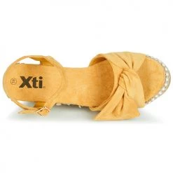 Chaussures Femme Sandales et Nu-pieds Xti 49073 Jaune -Sandales Soldes Boutique 12229407 500 F