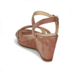 Chaussures Femme Sandales et Nu-pieds JB Martin QUOLIDAYS Camel -Sandales Soldes Boutique 12270431 500 E