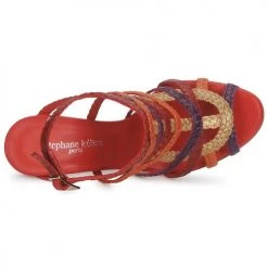 Chaussures Femme Sandales et Nu-pieds Stéphane Kelian OPERA BRONZE-MULTICOLORE -Sandales Soldes Boutique 123503 500 F