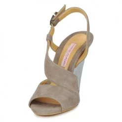 Chaussures Femme Sandales et Nu-pieds Charles Jourdan PALOMA Vison -Sandales Soldes Boutique 123519 500 C