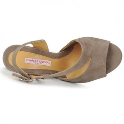 Chaussures Femme Sandales et Nu-pieds Charles Jourdan PALOMA Vison -Sandales Soldes Boutique 123519 500 F