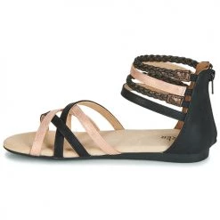 Chaussures Fille Sandales et Nu-pieds Bullboxer AED009 Noir -Sandales Soldes Boutique 12398566 500 D