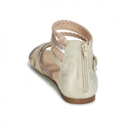 Chaussures Fille Sandales et Nu-pieds Bullboxer AED009 Doré / Rose -Sandales Soldes Boutique 12398569 500 E