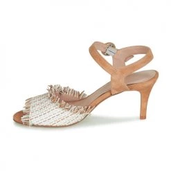 Chaussures Femme Sandales et Nu-pieds Fericelli JAJILOU Beige -Sandales Soldes Boutique 12442930 500 D
