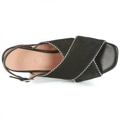 Chaussures Femme Sandales et Nu-pieds Fericelli JARIANI Noir -Sandales Soldes Boutique 12442933 500 F