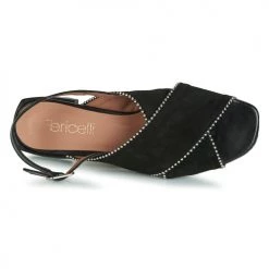 Chaussures Femme Sandales et Nu-pieds Fericelli JANELLE Noir -Sandales Soldes Boutique 12442935 500 F