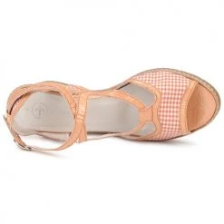 Chaussures Femme Sandales et Nu-pieds Mosquitos HOURA Beige -Sandales Soldes Boutique 124717 500 F