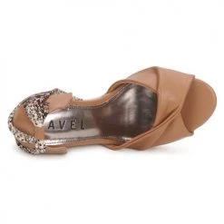 Chaussures Femme Sandales et Nu-pieds Ravel JEMMA Camel -Sandales Soldes Boutique 124847 500 F