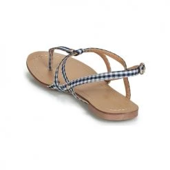 Chaussures Femme Sandales et Nu-pieds Moony Mood JEKERINE Bleu -Sandales Soldes Boutique 12631155 500 E