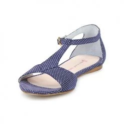 Chaussures Femme Sandales et Nu-pieds Paul & Joe Sister PERRY Marine/Blanc -Sandales Soldes Boutique 127741 500 C