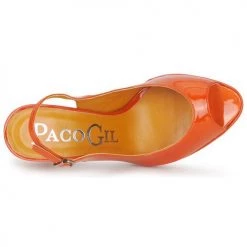 Chaussures Femme Sandales et Nu-pieds Paco Gil STAR FIZO Orange -Sandales Soldes Boutique 127937 500 F